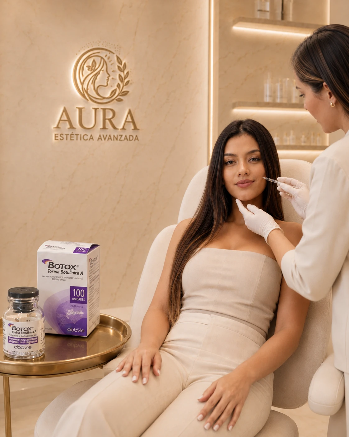 Atención de medicina estética facial